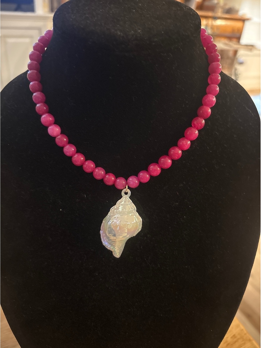 NWT Revolve Semi-Precious stone & seashell necklace